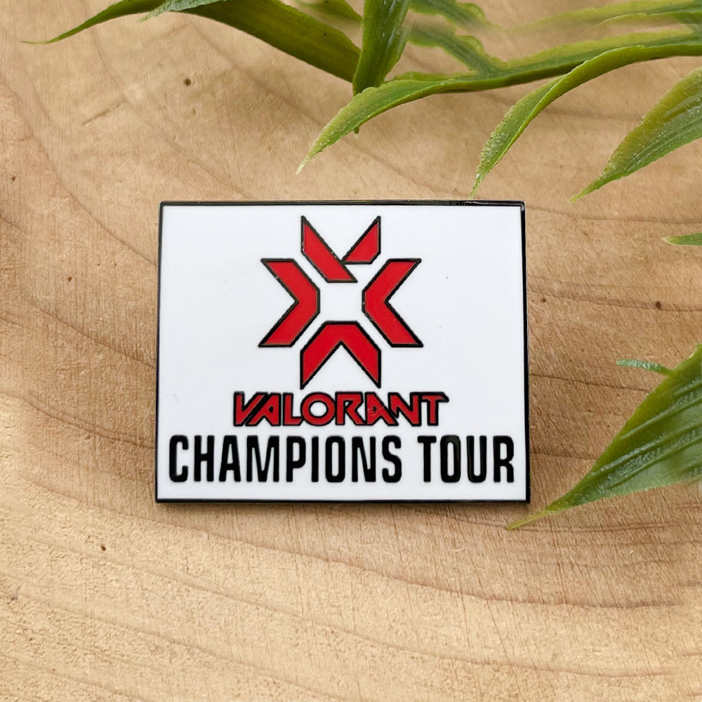 Esports Gaming Logo - ヴァロラント チャンピオンズツアー ロゴピン 国際eスポーツイベント メタルバッジ チーム