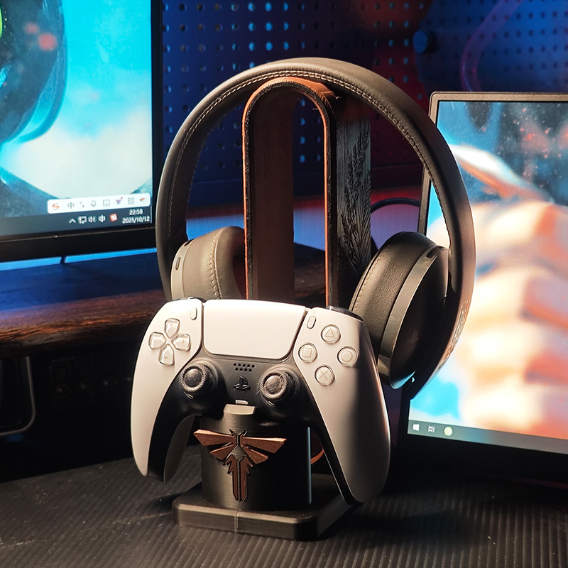 Esports Gaming Stocks - ハンドルイヤホンスタンドゼルダアニメテーマハンガーPS5ゲームロゴeスポーツデスクトップオーナメントゲームコンソールアクセサリー