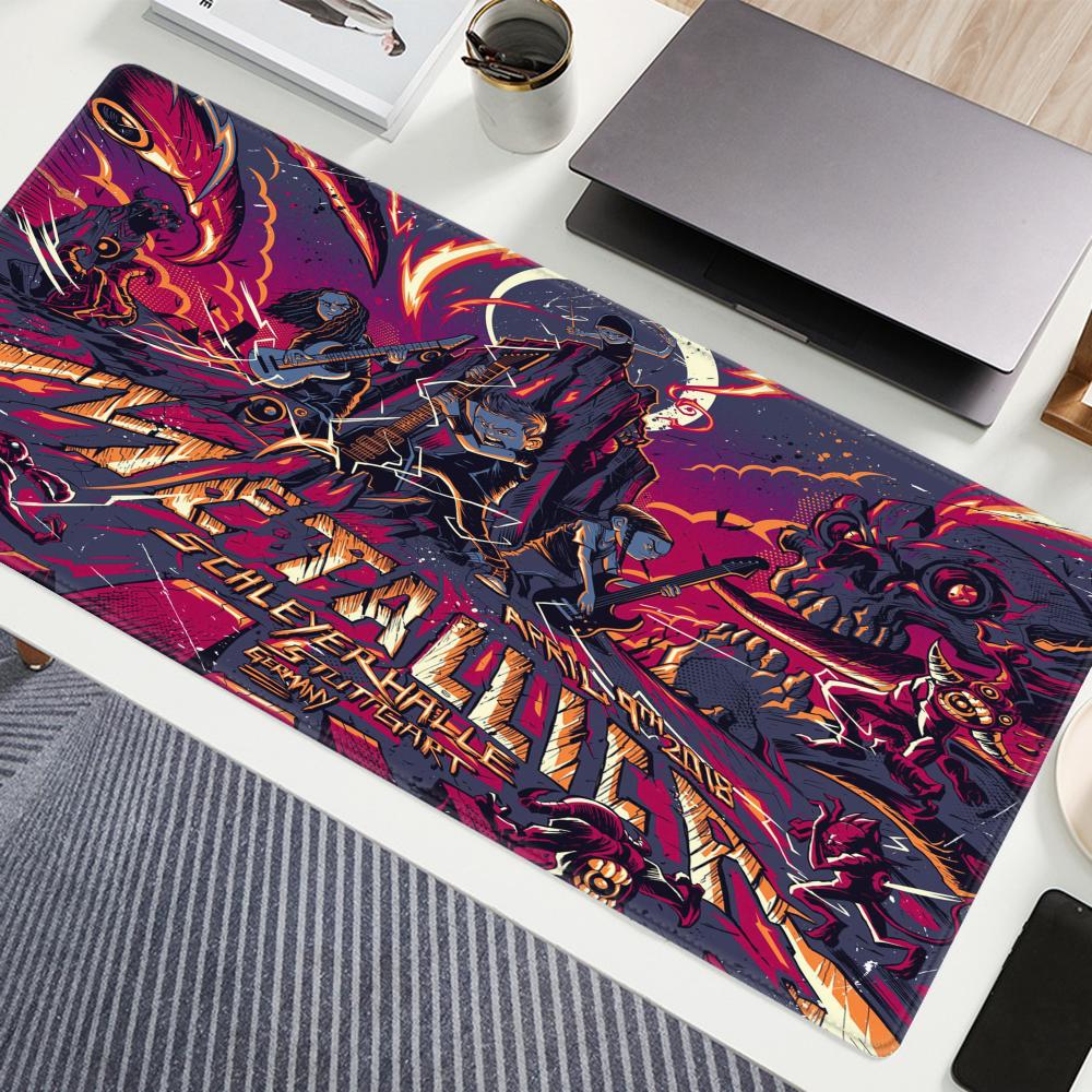 Esports Gaming Stocks - バンド M-Metallicaes マウスパッド 90x40CM ノンスリップゲーミングマウスパッドゲーマー E