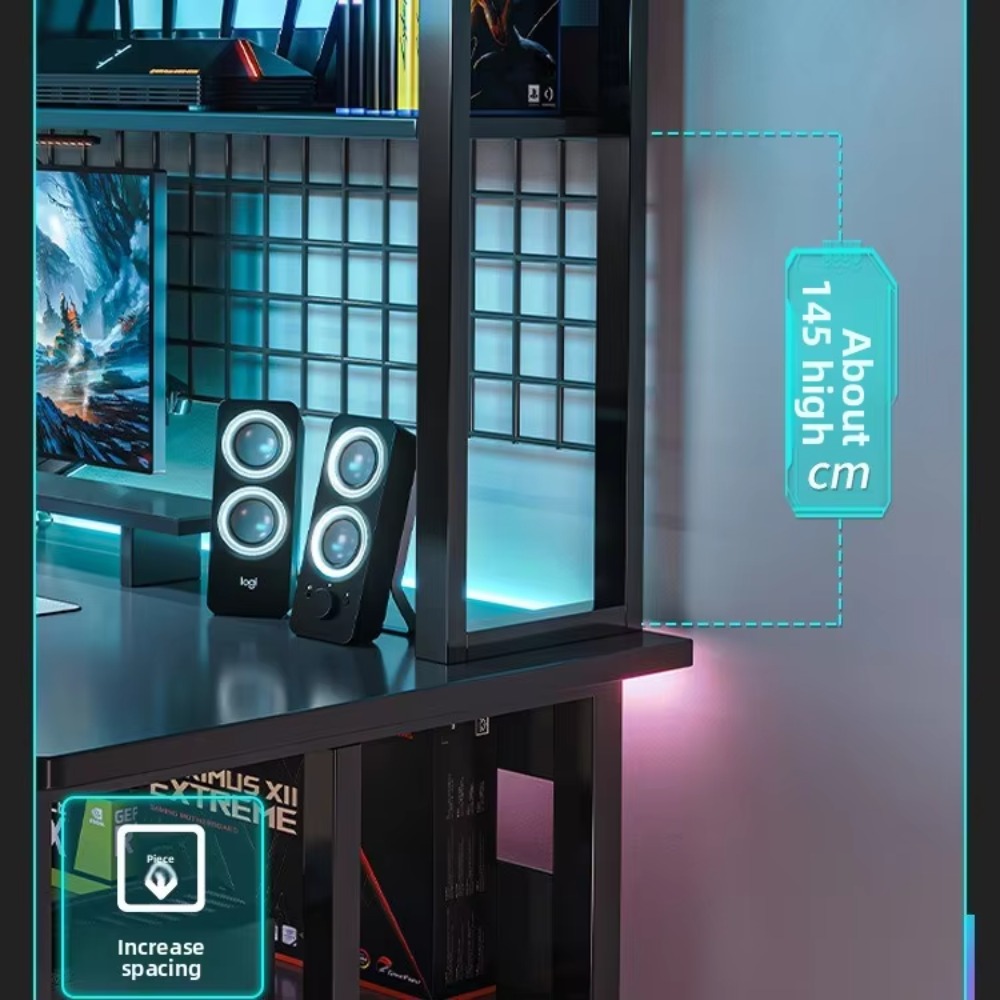 モダンで耐久性のあるメタル+MDF製eスポーツゲーミングデス - Esports Y Gaming のレビューと価格