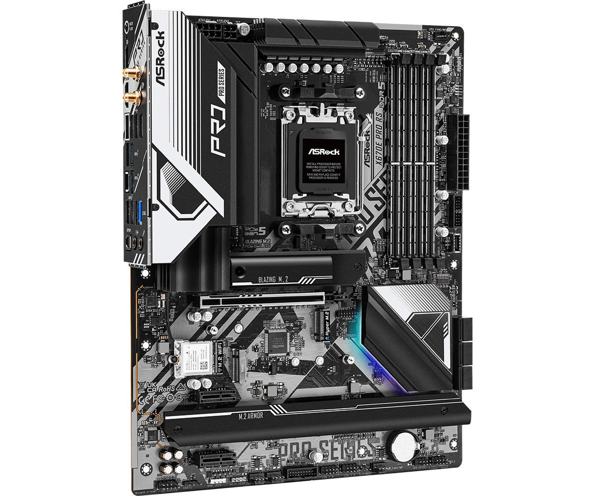ASROCK X670E Pro RS マザーボードは、AM - Amd Cpu Ryzen 9 のレビューと価格