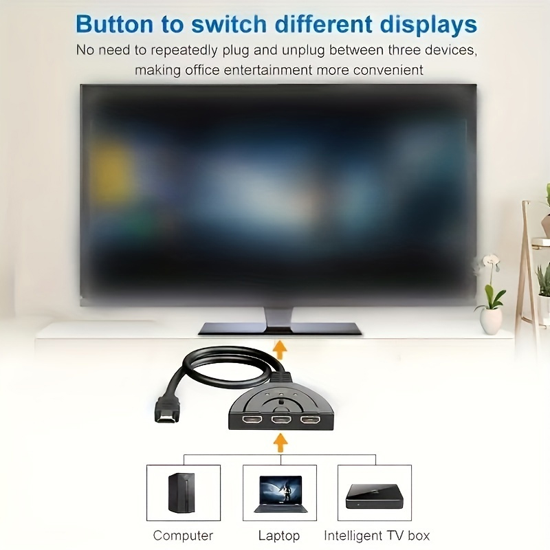4K*2K 3 ポート HDTV 互換スイッチ 4K 3D  - Esports Gaming Hub のレビューと価格