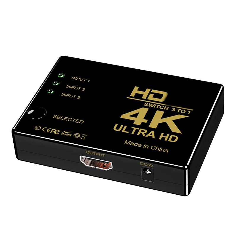 4K スイッチャー HDMI 互換スイッチ 3 in 1 o - Esports Gaming Hub のレビューと価格
