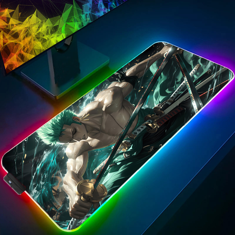 ワンピースゾロマウスパッド RGB ゲームアクセサリー Ga - Esports Gaming Pc のレビューと価格
