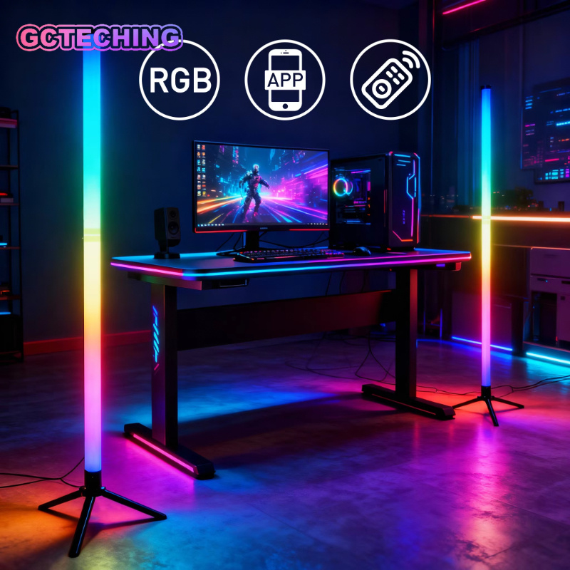 LED RGB ゲーミング雰囲気ライトフロアランプ E スポ - Esports Gaming App のレビューと価格