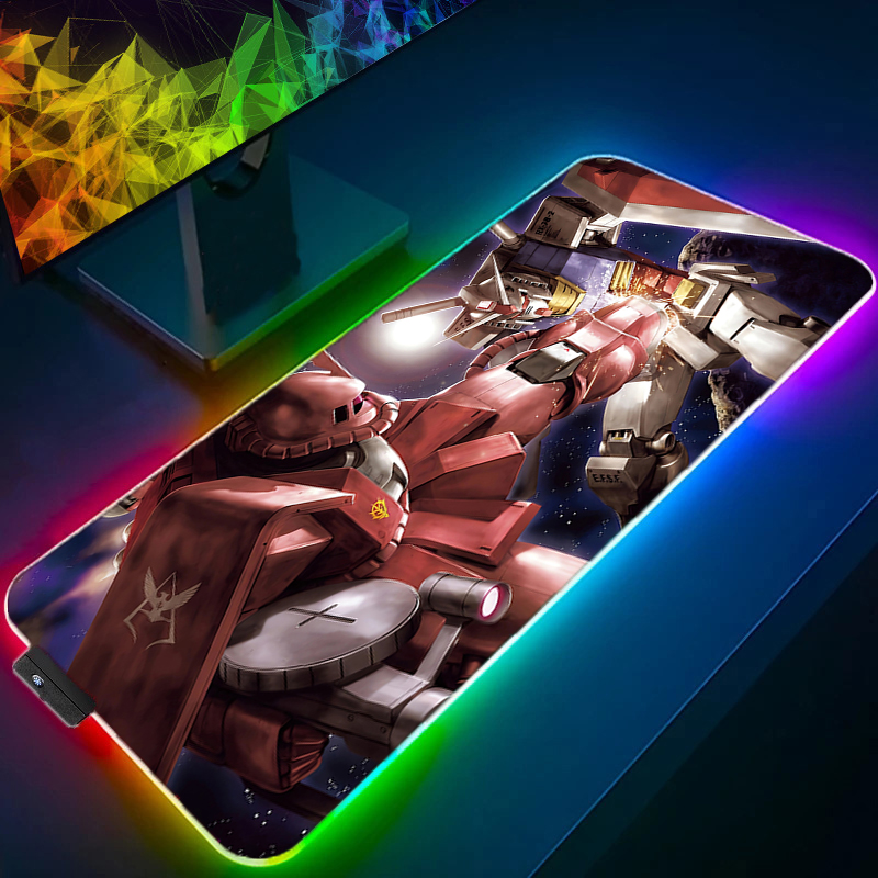 RGB 大型 E スポーツマウスパッドスムーズで柔軟な機動戦 - Esports Y Gaming のレビューと価格