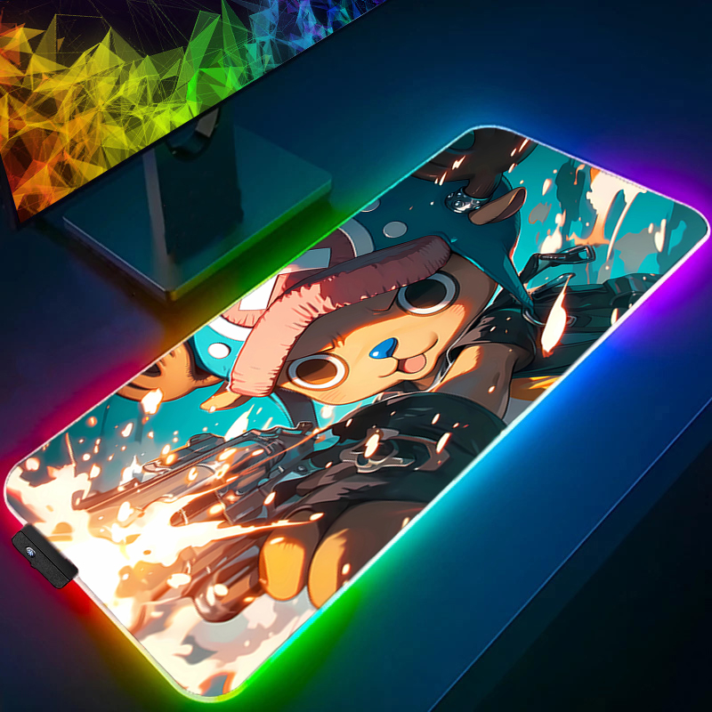 RGB マウスパッドワンピーストニートニーチョッパー 90  - Esports Y Gaming のレビューと価格