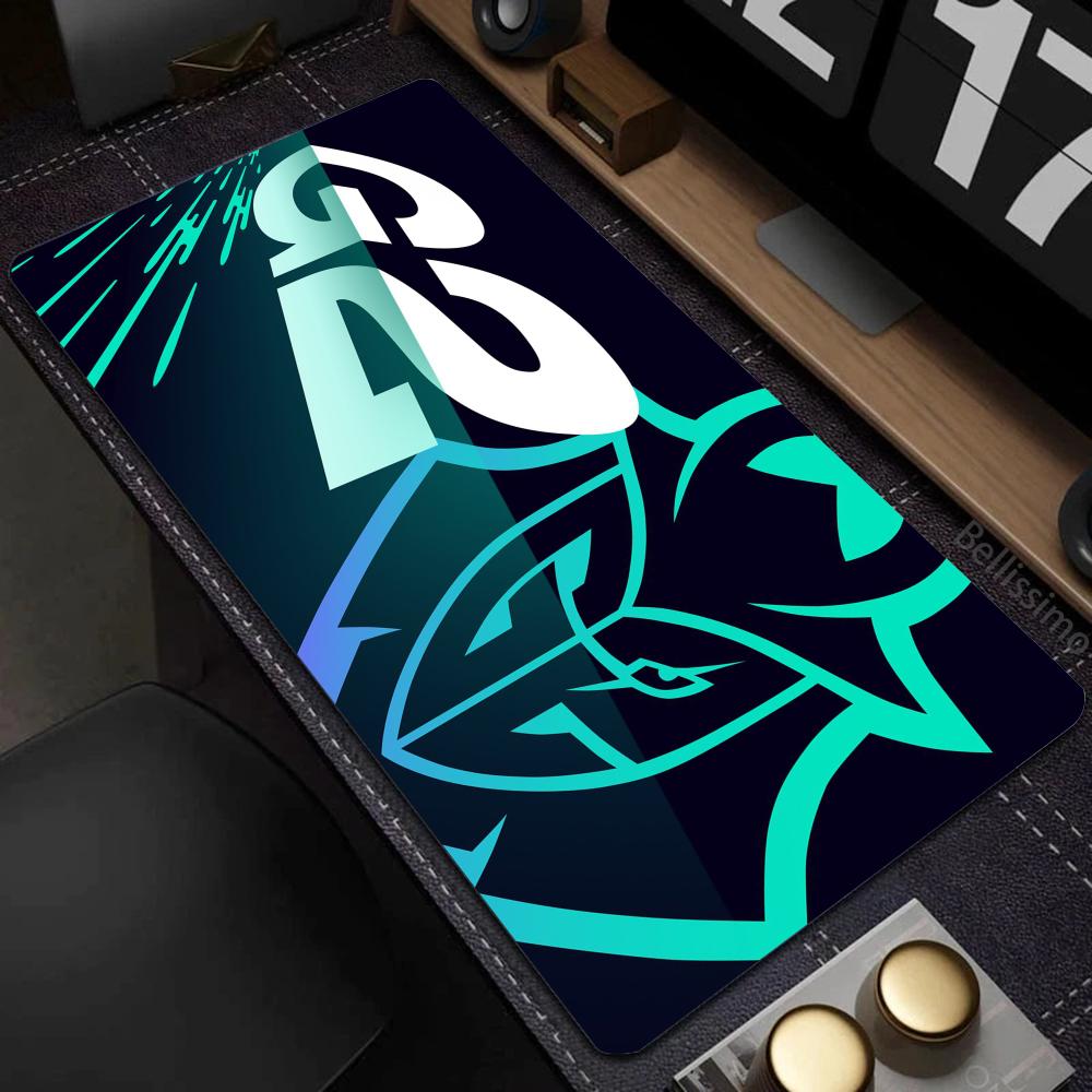 ゴム製滑り止めマウスパッド,g2 eスポーツロゴ,大型ゲーミ - Esports Gaming Logo のレビューと価格