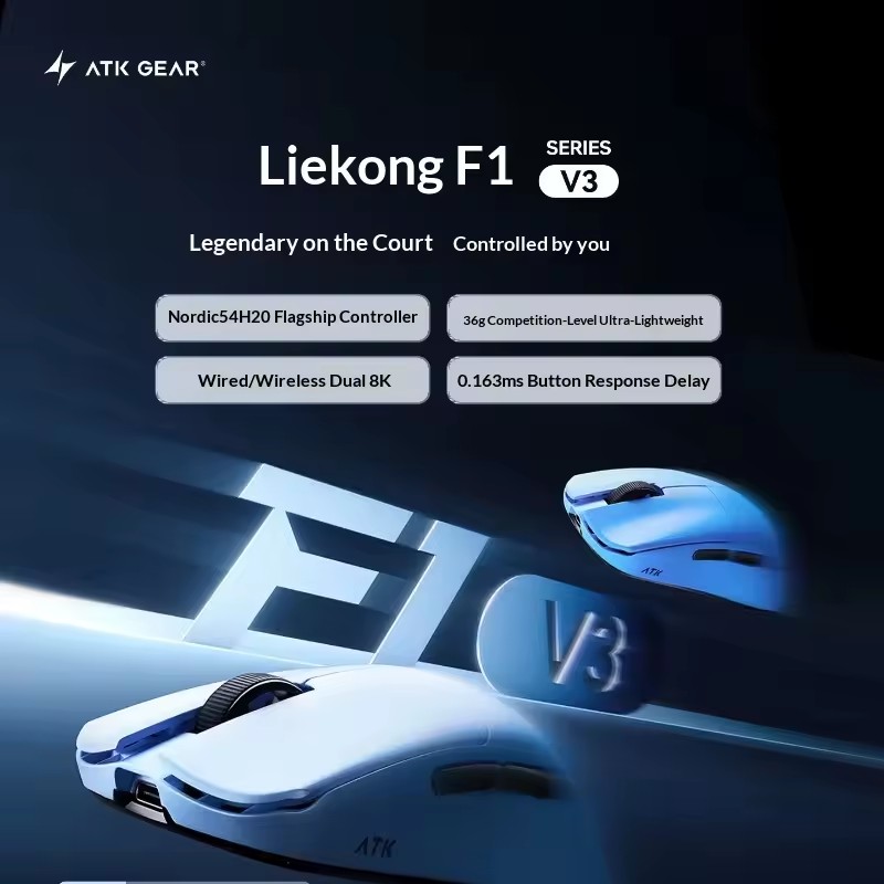 ATK F1 V2/V3 トライモードワイヤレスマウス PA - Esports Gaming Pc のレビューと価格