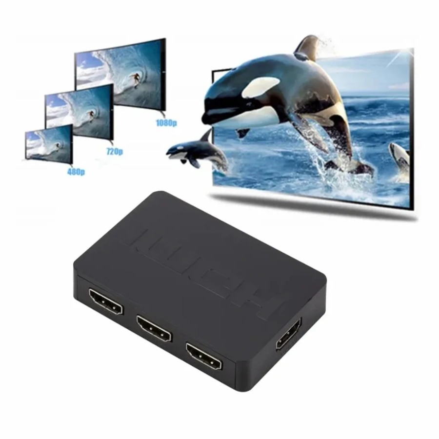 3ポートHDMI対応スイッチャー 3入力1出力 1080P  - Esports Gaming Hub のレビューと価格