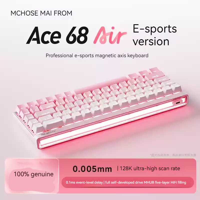 Mchose Ace68 エア磁気軸メカニカルキーボード e - Esports Gaming Pc のレビューと価格