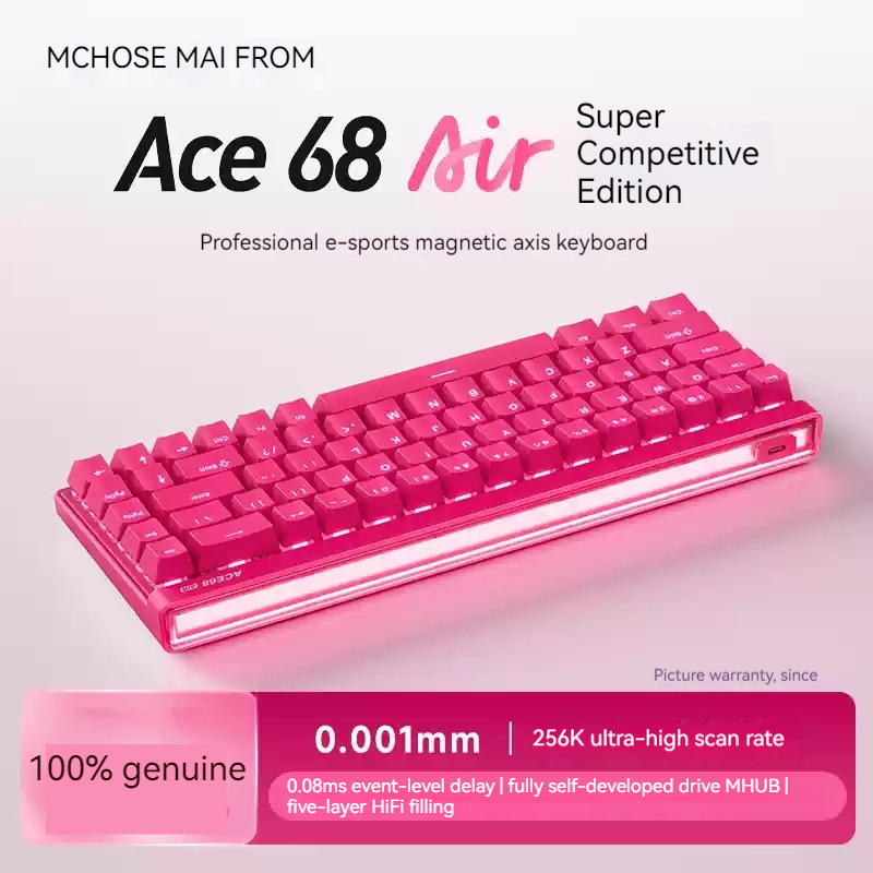 Mchose Ace68 エア磁気軸メカニカルキーボード e - Esports Gaming Pc のレビューと価格