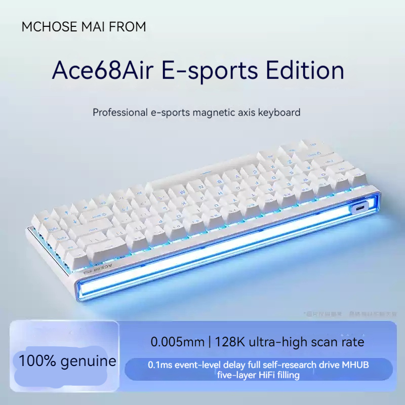 Mchose Ace68 エア磁気軸メカニカルキーボード e - Esports Gaming Pc のレビューと価格