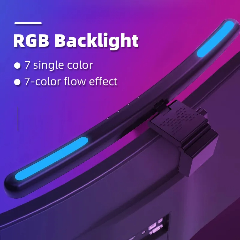 湾曲したLEDモニターライトバー,USB,RGB,PCスクリ - Esports Gaming Pc のレビューと価格